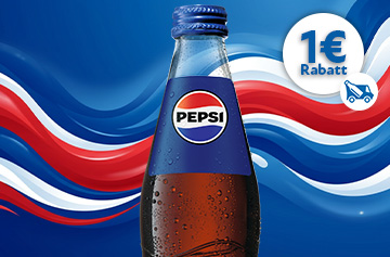 Radeberger Pepsi Rabattaktion 1 Euro - KW 36 und 37 in 2026